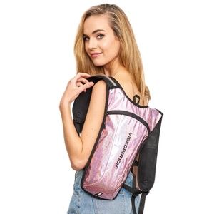 Vibedration Light Pink Sparkle 2.0L Hydration Pack